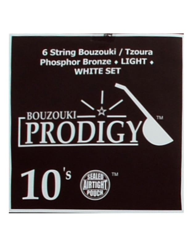 PRODIGY Υellow 10s  Strings for Bouzouki (3string)/ Τzoura