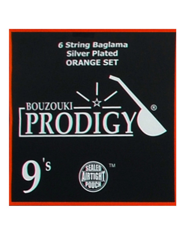 PRODIGY Orange 9s Baglama Strings
