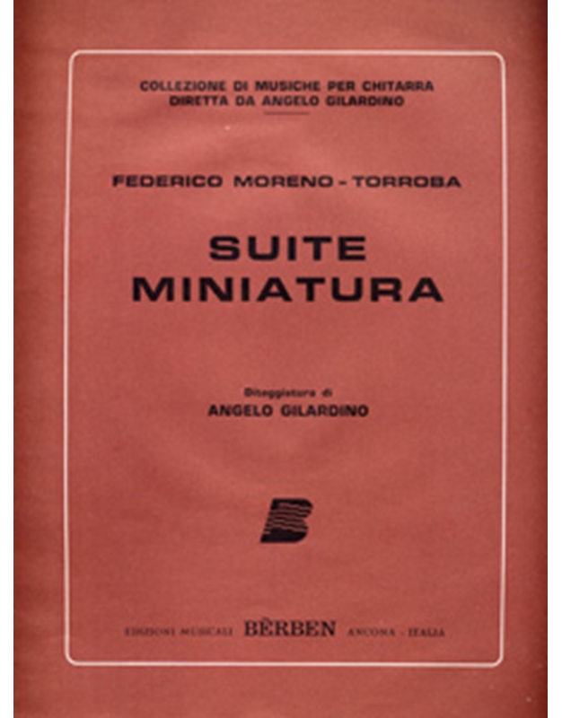 Torroba Federico Moreno - Suite Miniatura