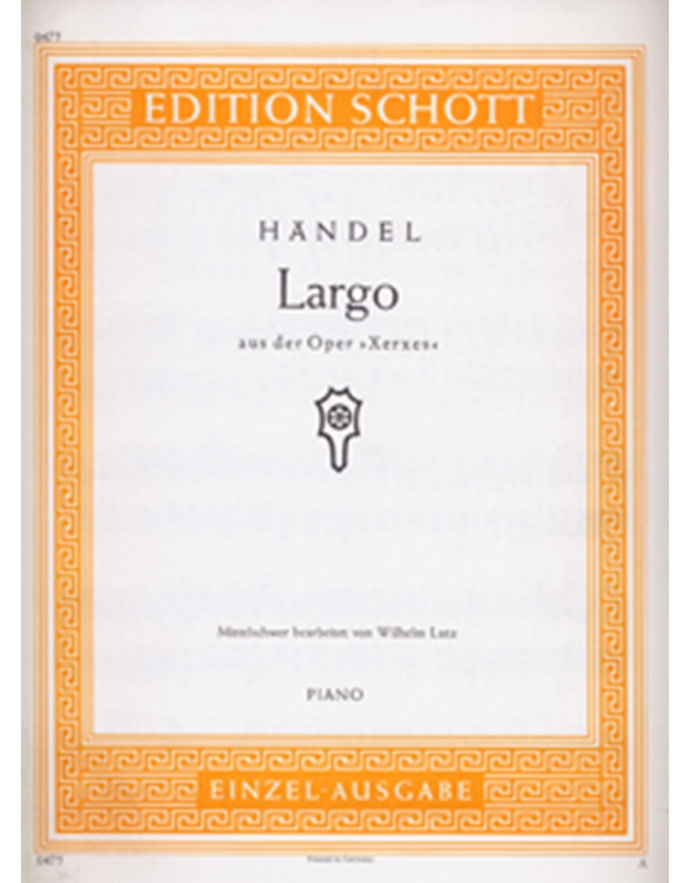  Handel - Largo  