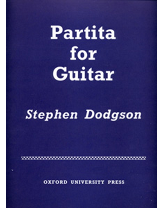 Dodgon Stephen  - Partita for Guitar
