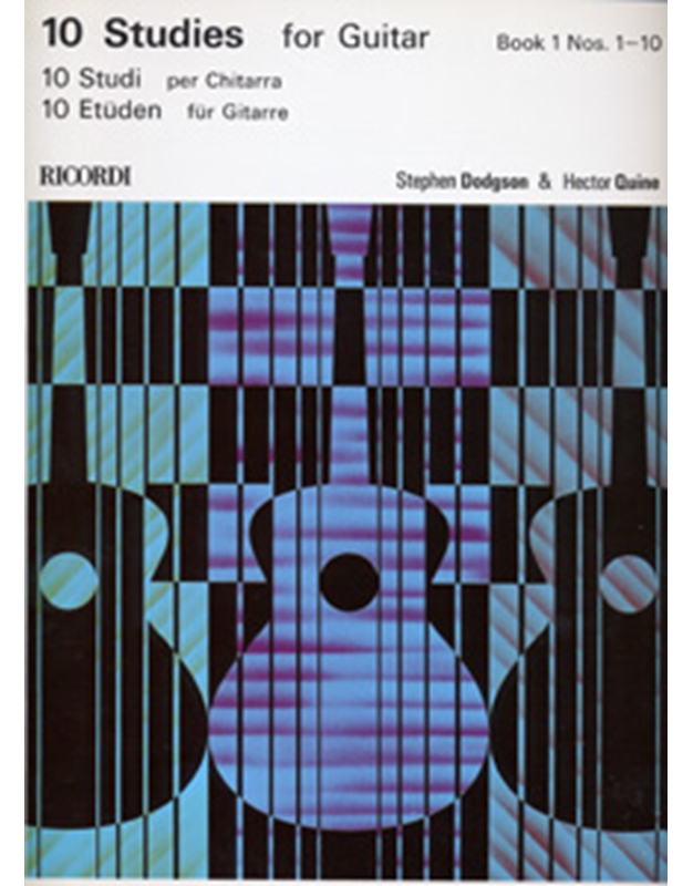 Dodgon Stephenn & Hector Quine - 10 Studies for Guitar (Book 1 nos. 1-10)