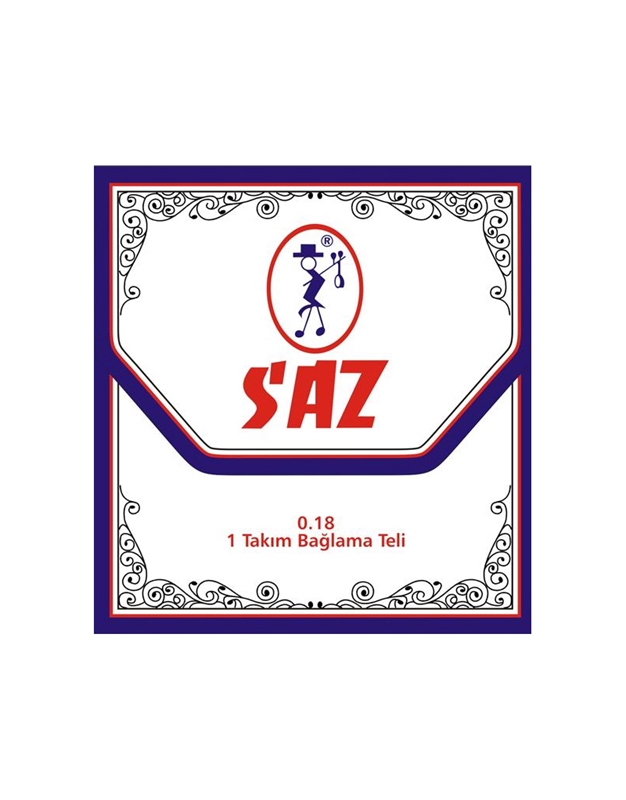 SAZ 651A Xορδές για Σάζι/Ταμπουρά 0,18 