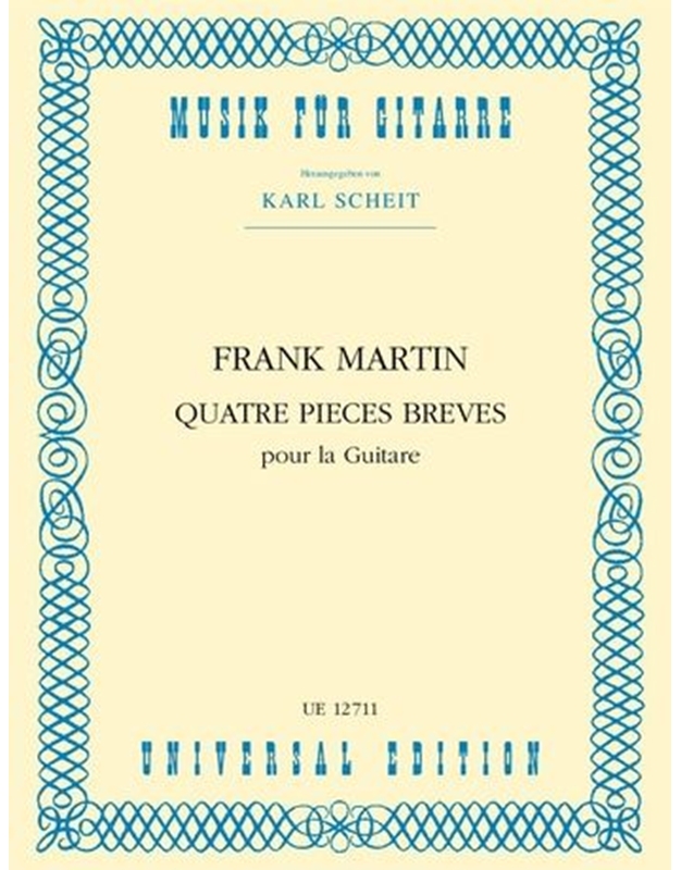 Frank Martin: 4 Pieces breves