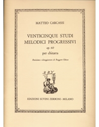 Carcassi Matteo- Venticinque Studi Melodici Progressivi op. 60
