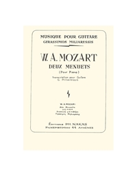 Mozart Wolfgang Amadeus - 2 Μενουέτα Για Κιθάρα