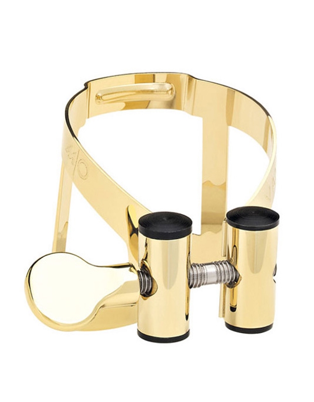 VANDOREN LC51GP Gold plated Clarinet Ligature / Plastic Cap 