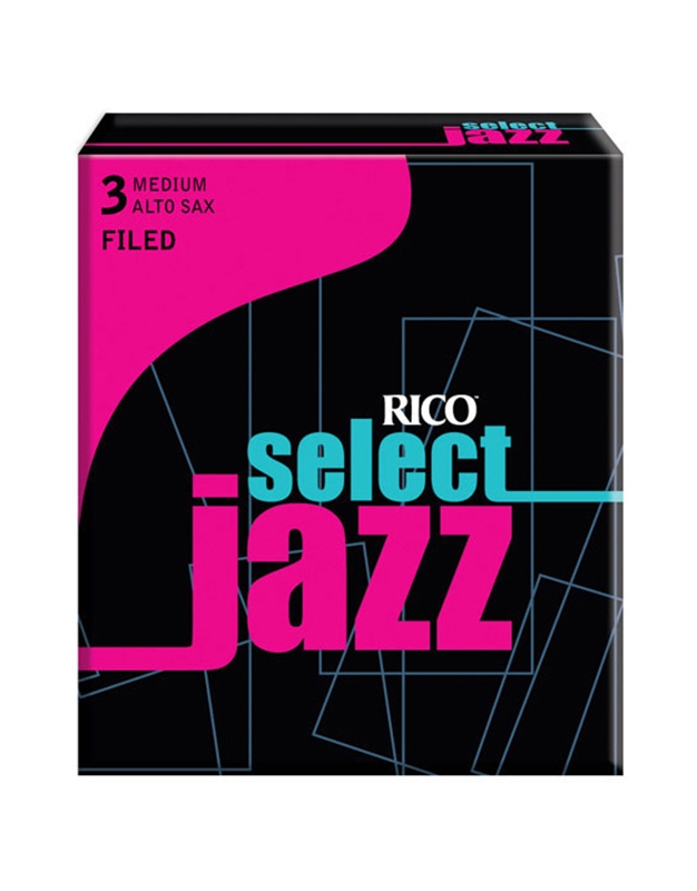 RICO JAZZ Alto Saxophone Reeds Soft Νο.4 ( Piece) Filed