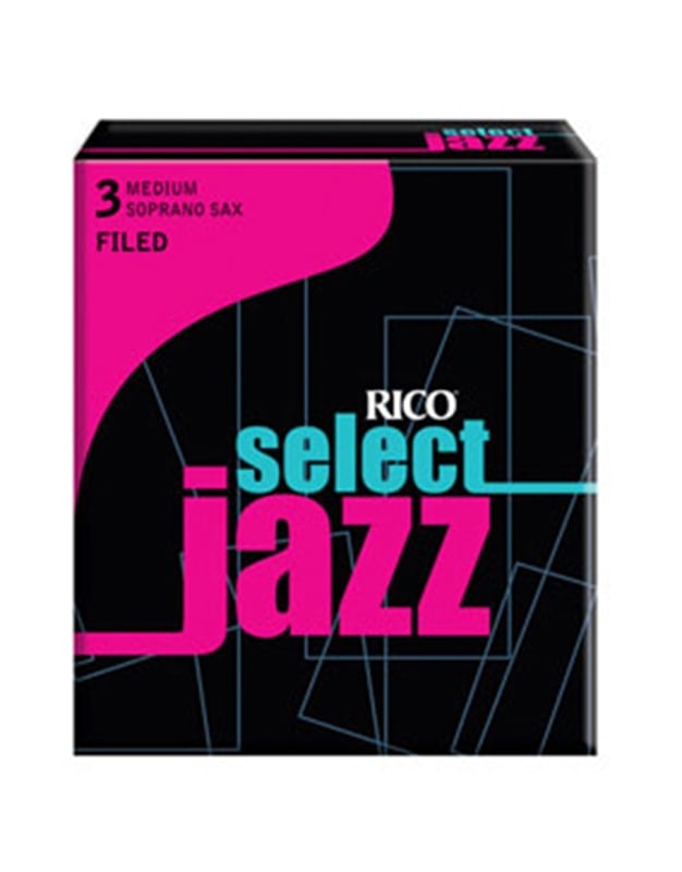 RICO JAZZ Soprano Saxophone Reeds Soft Νο.2 ( Piece) Filed