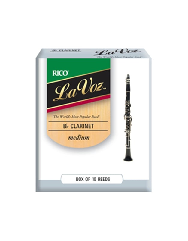 RICO LA VOZ Clarinet Reeds Bb MS (Piece)