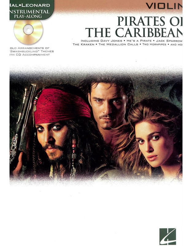 BADELT KLAUS - Pirates of the Caribbean for violin - Book / CD