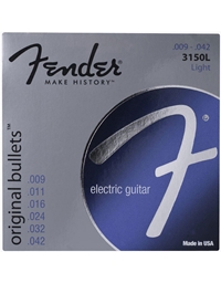 FENDER 3150L Pure Nickel Bullets Χορδές Ηλεκτρικής Κιθάρας (9-42)