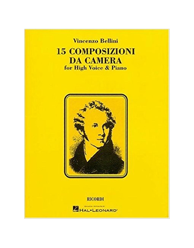 Vincenzo Bellini - 15 Composizioni da Camera (High Voice)