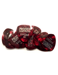 PRODIGY Bouzouki - Tzoura - Baglama Picks Classic Medium Red Pearl (Set of 12pcs)
