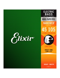 ELIXIR 14077 "Nanoweb" Light/Medium Electric Bass Strings