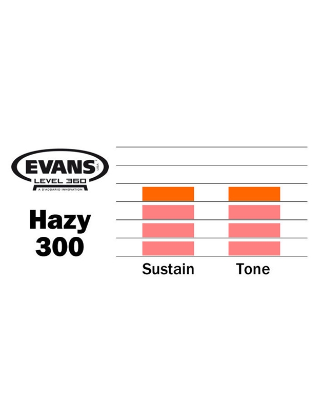 EVANS S10H30 Clear 300 Snare Side Druhmead 10'' (Clear)