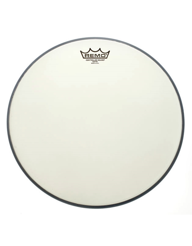 REMO CS-0114-00 Controlled Sound Coated White Dot Bottom Snare Drumhead 14"