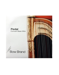 BOW BRAND Harp String Wired - Pedal  (D) 6th Octave