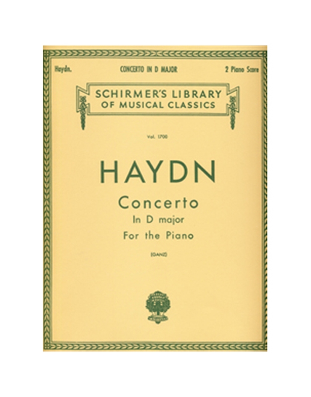 Franz Joseph Haydn - Concerto in D major / Schirmer editions