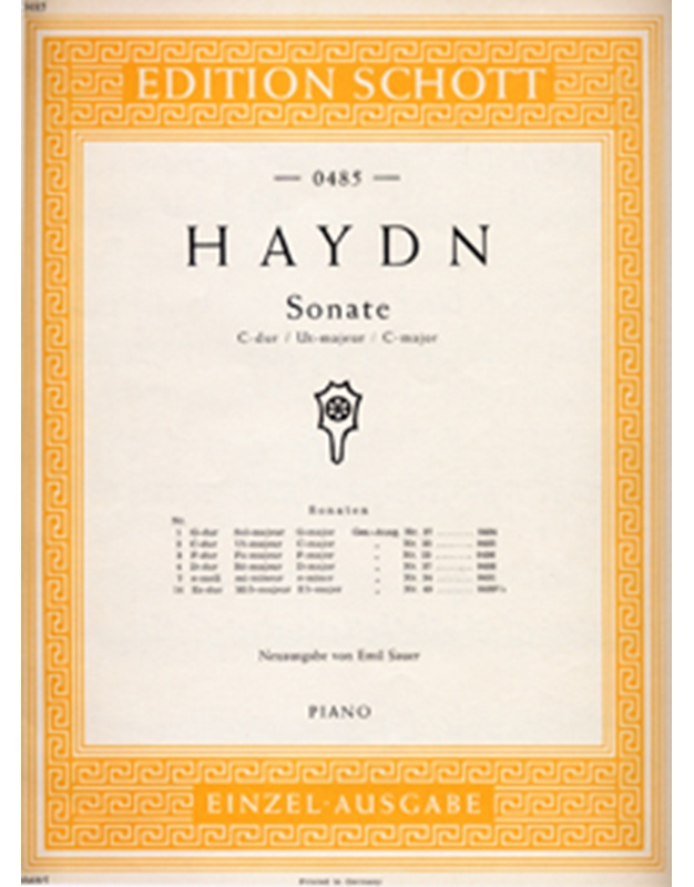  Haydn - Sonata in C Major XVI-35