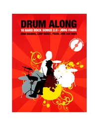 Drum Along 10 Hard Rock Songs 2.0 - Jorg Fabig BK / CD