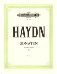 Joseph Haydn - Sonaten III - Εκδόσεις Peters