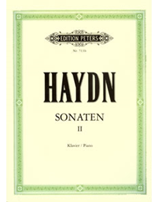 Joseph Haydn - Sonaten II Klavier / Peters editions
