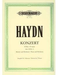 Joseph Haydn - Konzert D-Dur / Klavier und Orchester / Εκδόσεις Peters