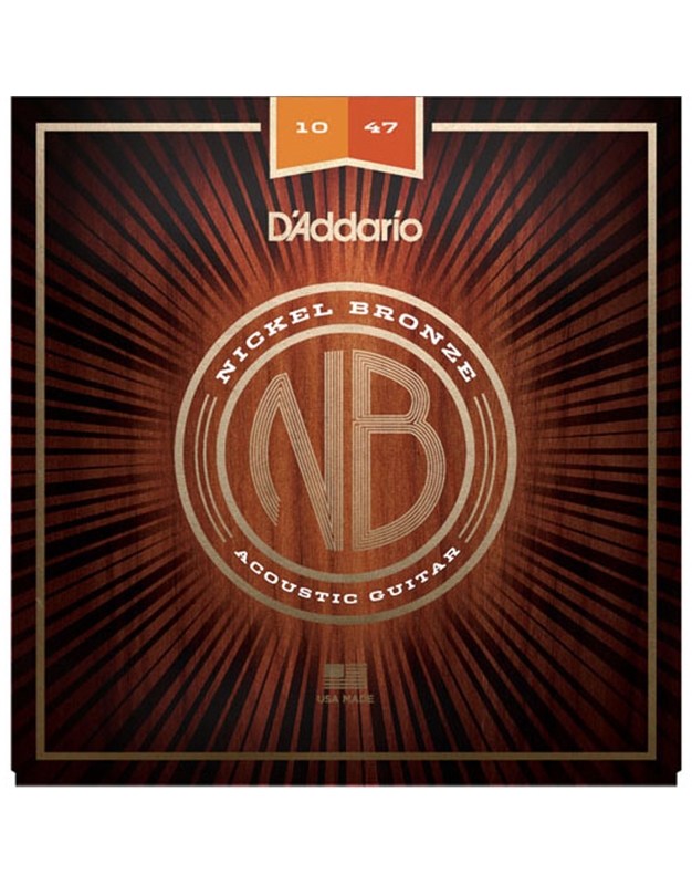 D'Addario NB1047 Χορδές Nickel Bronze Ακουστικής Κιθάρας