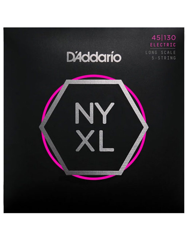 D'Addario NYXL 45130 Electric Bass Strings Long Scale ( 5-string )