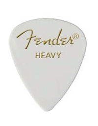 FENDER 351 Pickpack White Heavy ( 12 pieces )