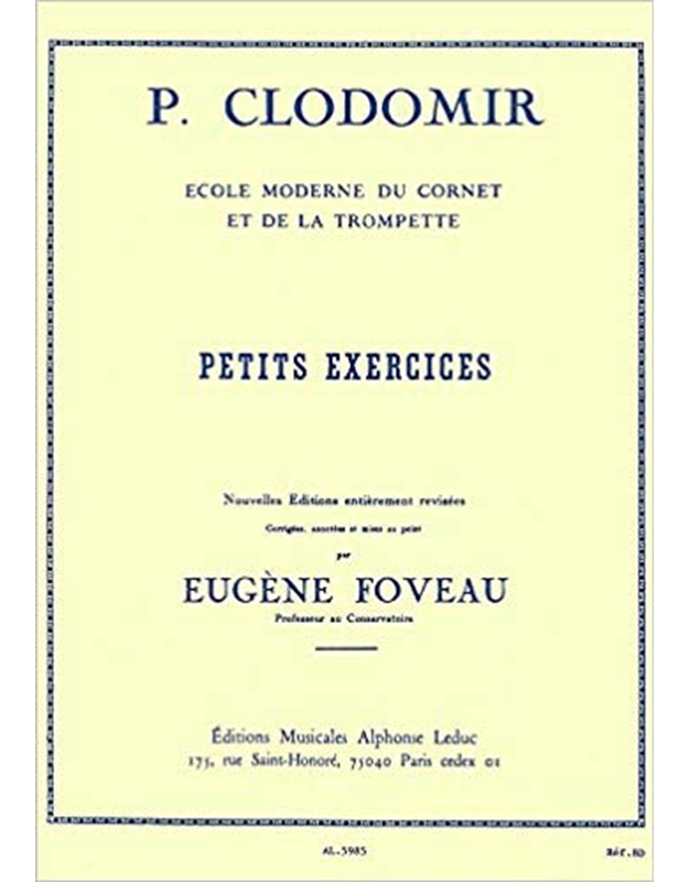 Clodomir Petits Exercises