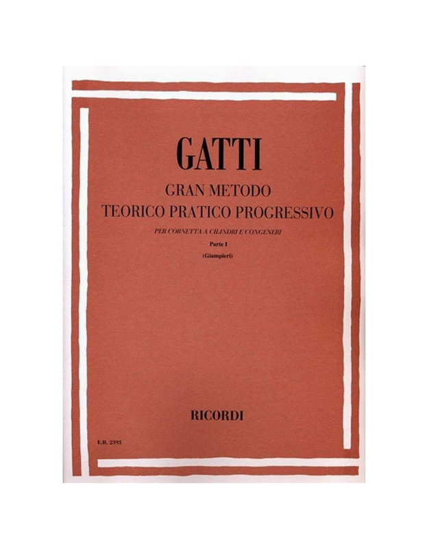 Gatti - Metodo Teorico Pratico Progressivo - Vol.1
