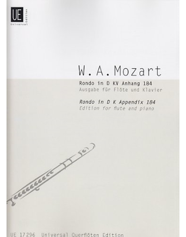 Mozart - Rondo D Kanh 184