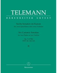Telemann - 6 Canonic Sonatas Op.5 N2
