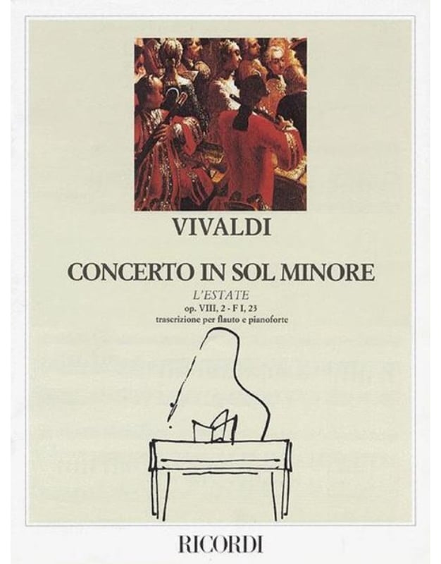 Vivaldi - Con. G Moll  L' Estate Op.8 N 2
