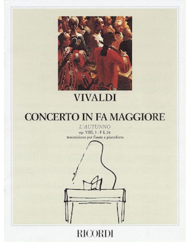 Vivaldi - Con. F Dur L'Autunno Op.8 N 3