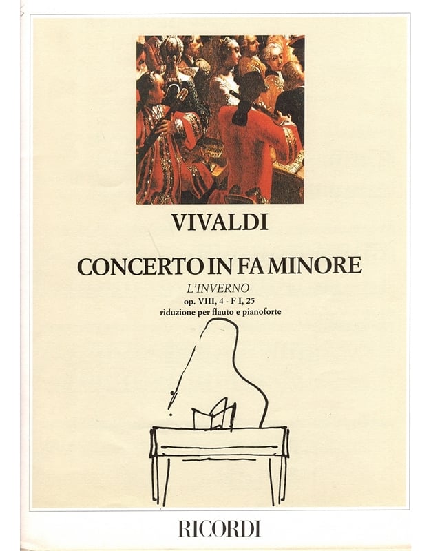 Vivaldi - Con. F Moll L'Inverno Op.8 N 4