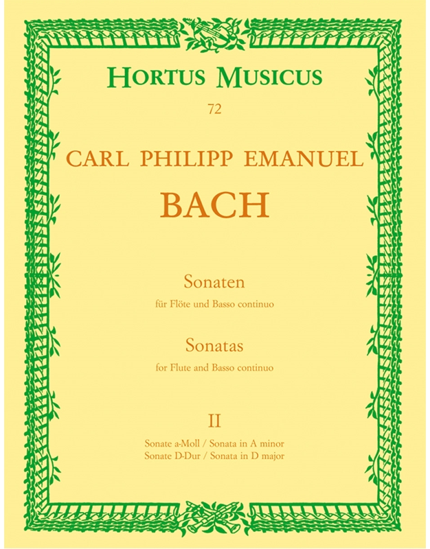 Bach C.P.E.- Sonates N.2