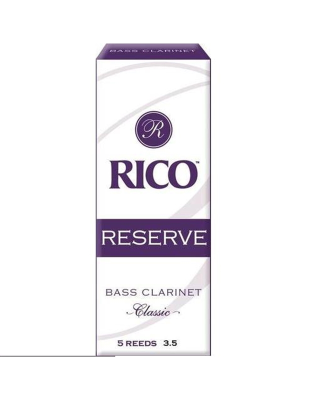 RICO Reserve Classic Bass Clarinet Reeds 3,5 (Piece)