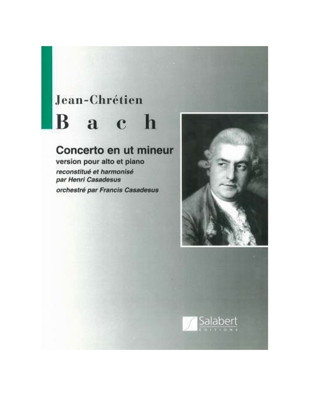 Jean-Chretien Bach - Viola Concerto en Ut Mineur