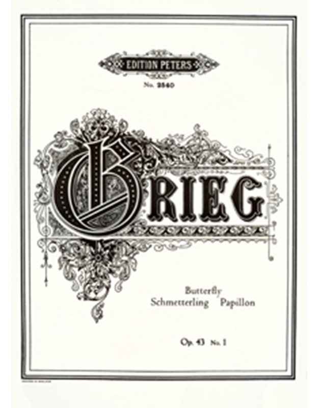  Grieg - Butterfly Op. 43 No 1