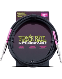ERNIE BALL 6048 Instrument Cable Black 3m