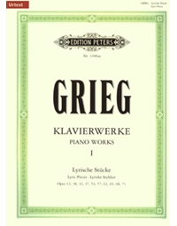 Edvard Grieg - Klavierwerke I / Lyrische Stucke / Peters editions