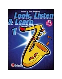 Look Listen & Learn part 1 - Tenor Saxophone BK/CD