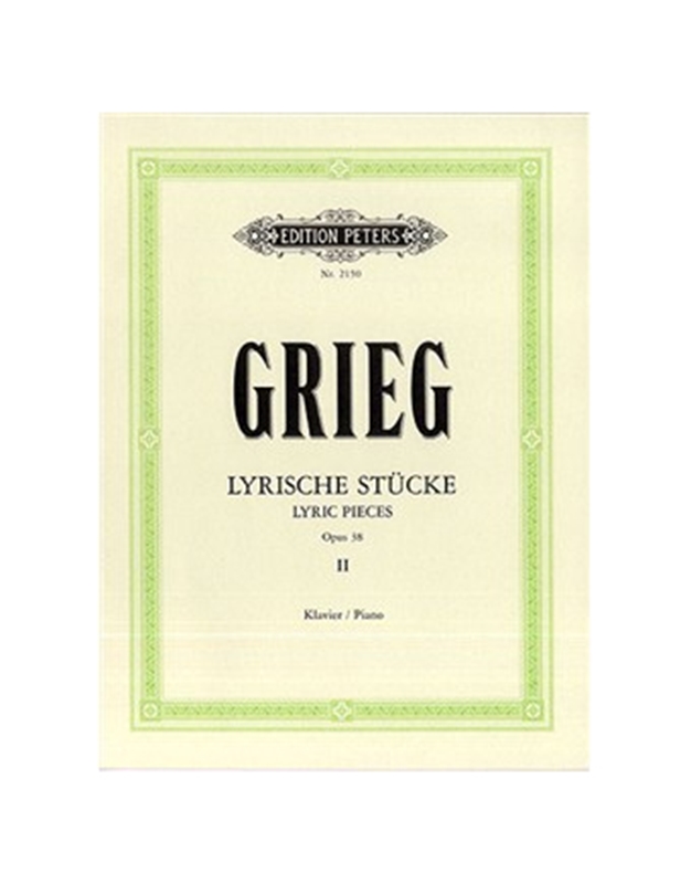 Edvard Grieg - Popular Tune/Spring Dance (from opus 38) / Peters editions
