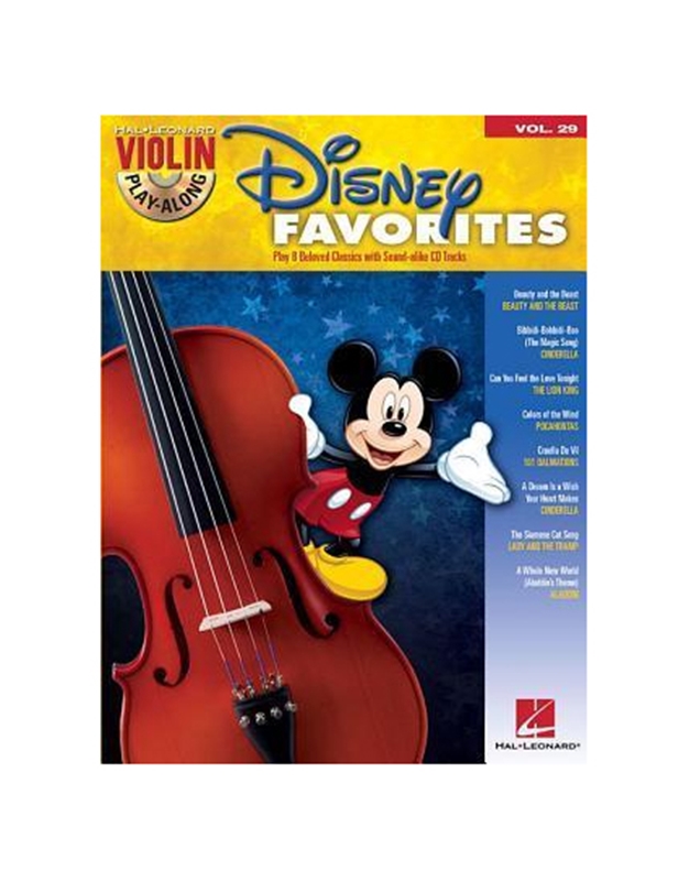 Disney Favorites - Violin play along Vol.29 