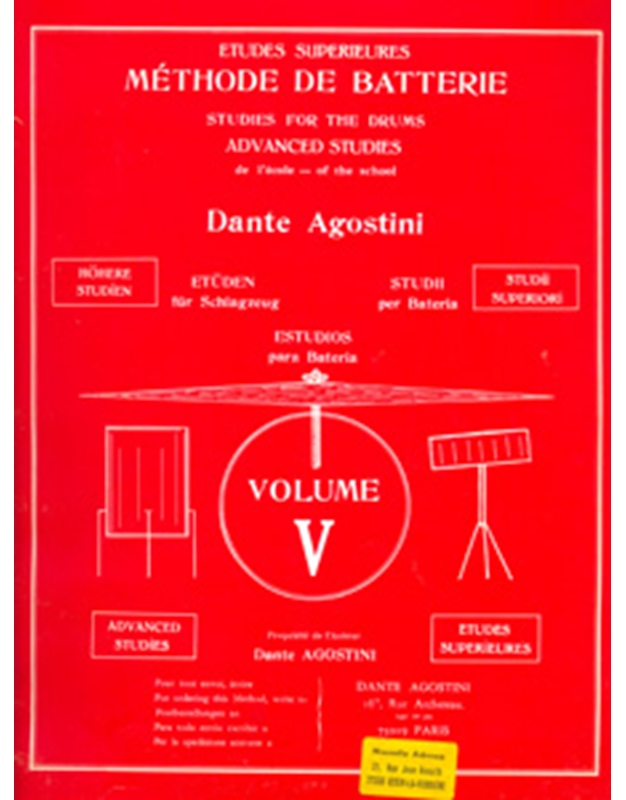 Dante Agostini-Methode De Batterie Book 5