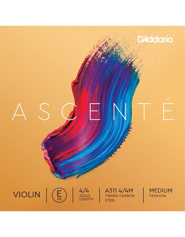 D'Addario ASCENTE A311 4/4 Medium Tension Ε Violin String