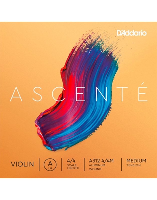 D'Addario ASCENTE A312 4/4 Medium Tension Α Violin String